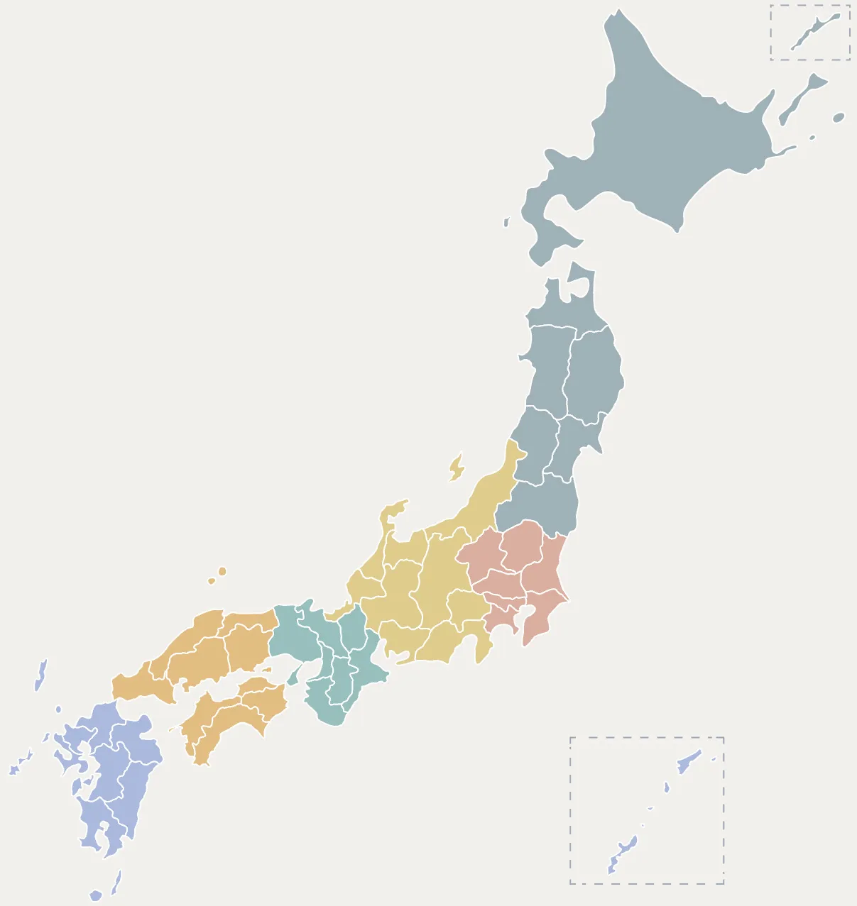 日本地図